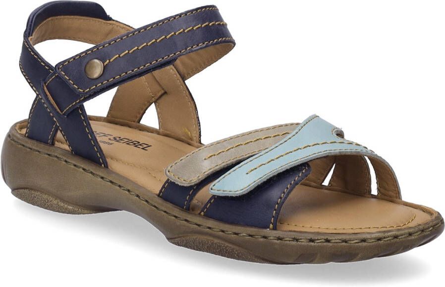 Josef Seibel Comfortabele damessandalen in effen kleur