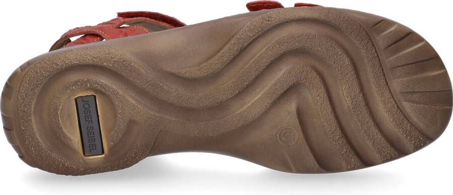 Josef Seibel Sandalen Debra 62 zomerschoen sandaal blokhak met praktische klittenbandsluitingen