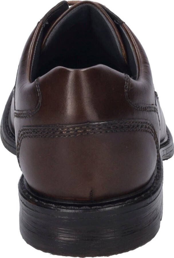 Josef Seibel Veterschoenen Earl 01 Zakelijke schoen kostuum schoen comfort schoen met verwisselbare binnenzool