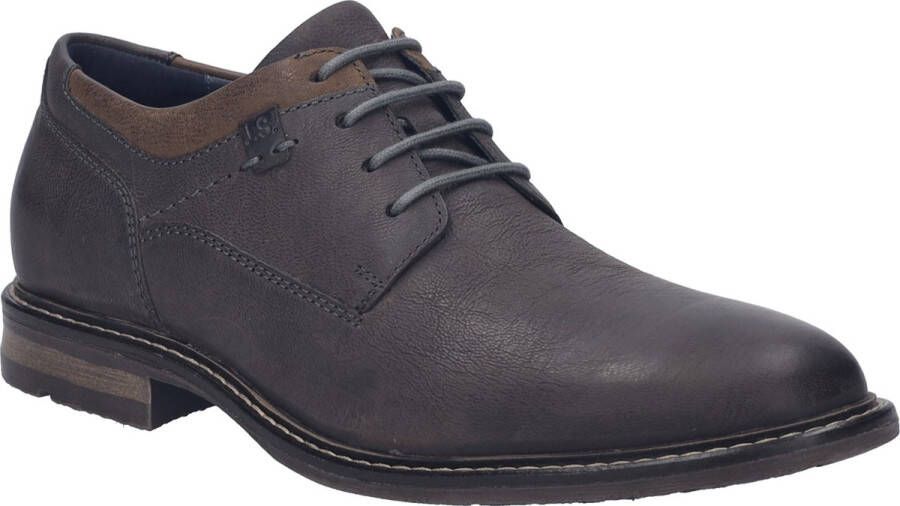 Seibel Josef EARL 05 Volwassenen Heren veterschoen Kleur: Grijs