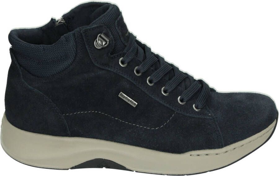 Josef Seibel ELLI 51 Hoge sneakersVeterlaarzenDames veterschoenenDames sneakersHalf-hoge schoenen Blauw