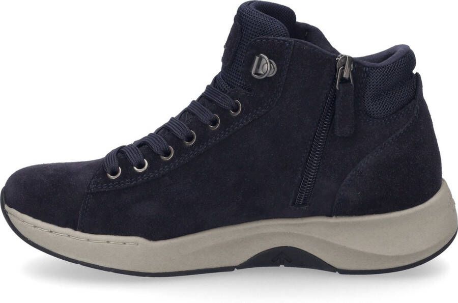 Josef Seibel ELLI~51~~~~~~~~~~~~~~~~~~~~~~~ Hoge sneakersVeterlaarzenDames veterschoenenDames sneakersHalf-hoge schoenen Blauw