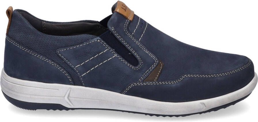 Josef Seibel Instappers Enrico 04 Comfortschoen instapschoen met subtiele contrastdetails