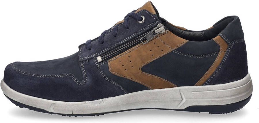 Josef Seibel Sneakers ENRICO 20 vrijetijdsschoen comfort schoen veterschoen in breedte g (breed)