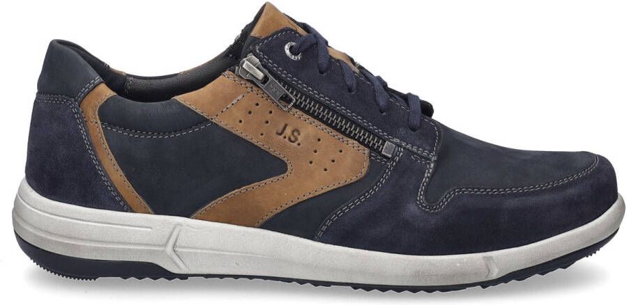 Josef Seibel Sneakers ENRICO 20 vrijetijdsschoen comfort schoen veterschoen in breedte g (breed)