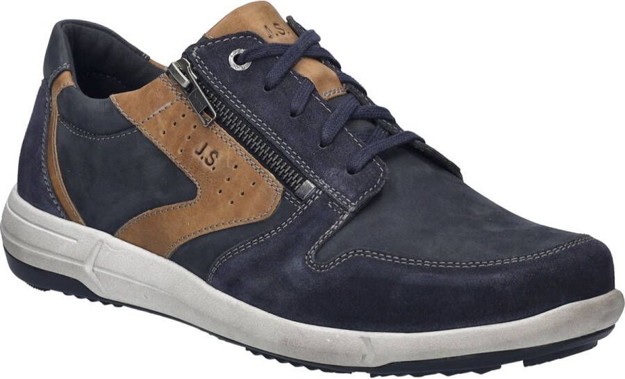 Josef Seibel Sneakers ENRICO 20 vrijetijdsschoen comfort schoen veterschoen in breedte g (breed)