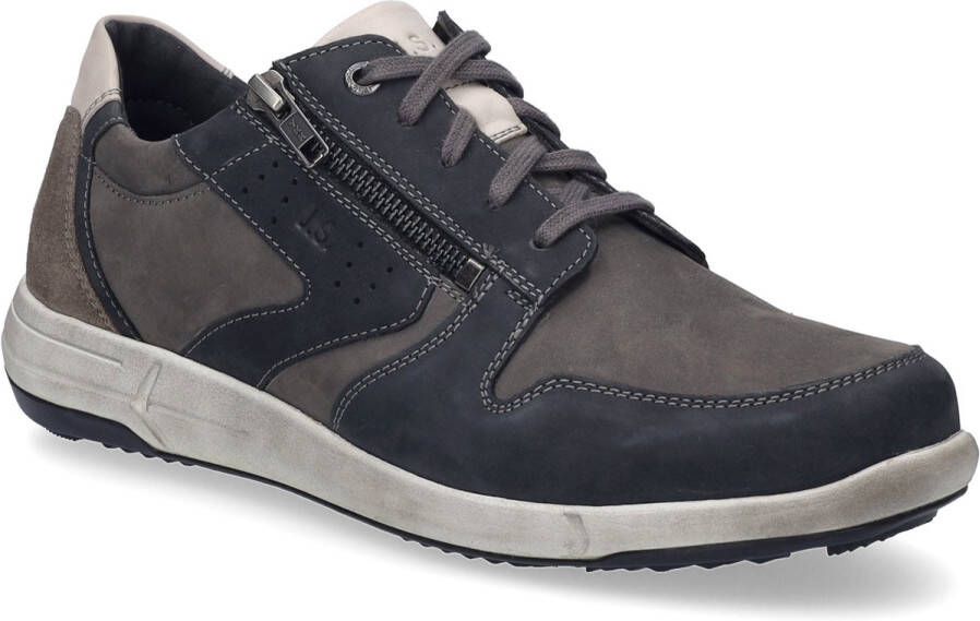 Josef Seibel ENRICO~20~~~~~~~~~~~~~~~~~~~~~ Vrije tijdsschoenenHeren veterschoenHeren sneakersCasual Grijs