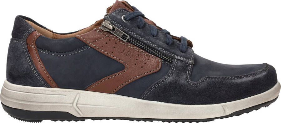 Josef Seibel Sneakers ENRICO 20 met wijde pasvorm vrijetijdsschoen halfhoge schoen veterschoen