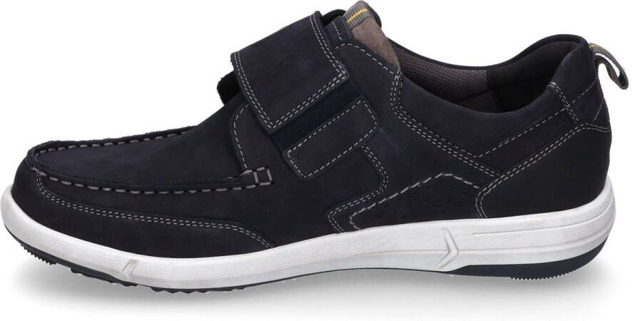 Josef Seibel Heren Casual Klittenbandschoenen Enrico Blue Heren