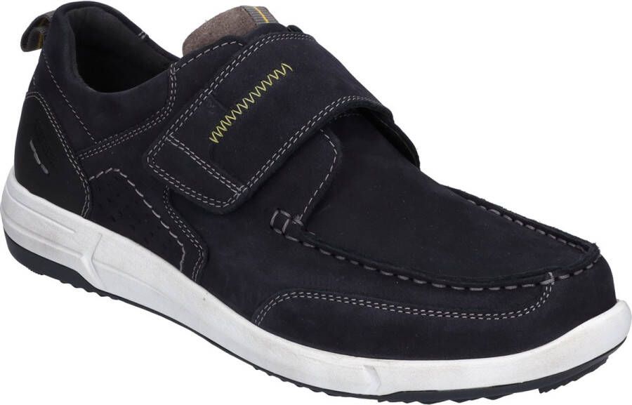 Josef Seibel Heren Casual Klittenbandschoenen Enrico Blue Heren