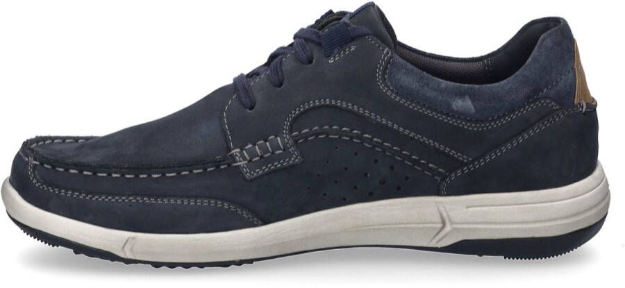 Josef Seibel Sneakers ENRICO 25 veterschoenen comfortabele schoen vrijetijdsschoen met verwisselbaar voetbed