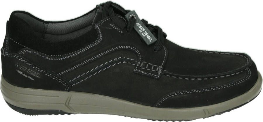 Josef Seibel ENRICO~26~~~~~~~~~~~~~~~~~~~~~ Vrije tijdsschoenenHeren veterschoenHeren sneakersCasual Zwart