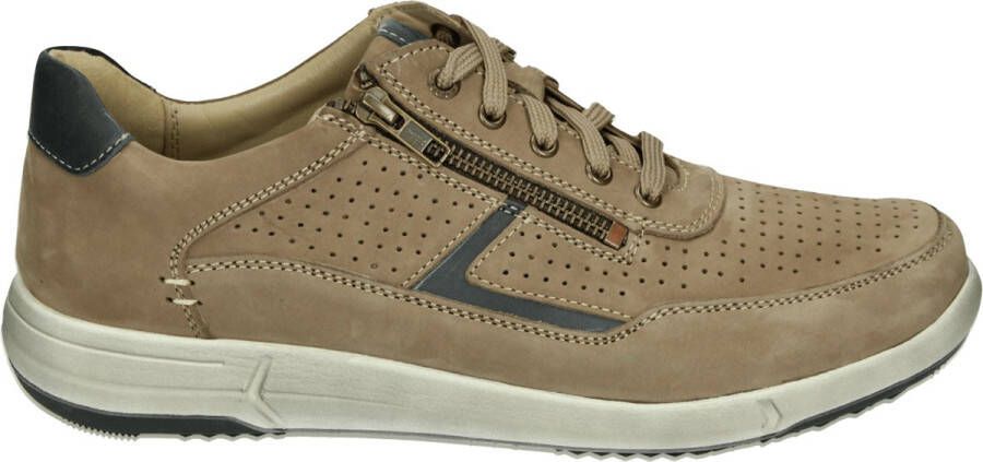 Josef Seibel ENRICO~32~~~~~~~~~~~~~~~~~~~~~ Vrije tijdsschoenenHeren veterschoenHeren sneakersCasual Taupe