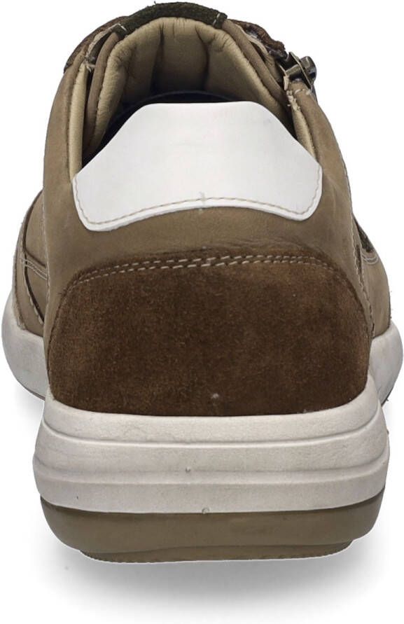 Josef Seibel Sneakers Enrico 33 veterschoen comfort-schoen vrijetijdsschoen met rits