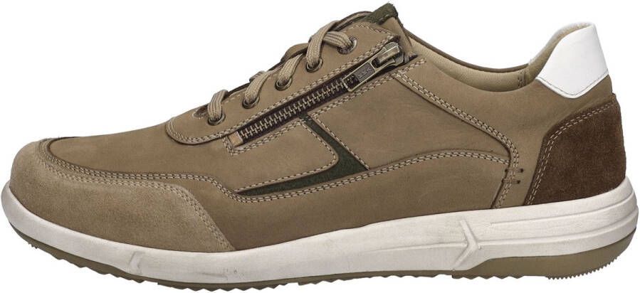 Josef Seibel Sneakers Enrico 33 veterschoen comfort-schoen vrijetijdsschoen met rits
