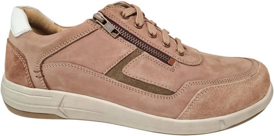 Josef Seibel Sneakers Enrico 33 veterschoen comfort-schoen vrijetijdsschoen met rits
