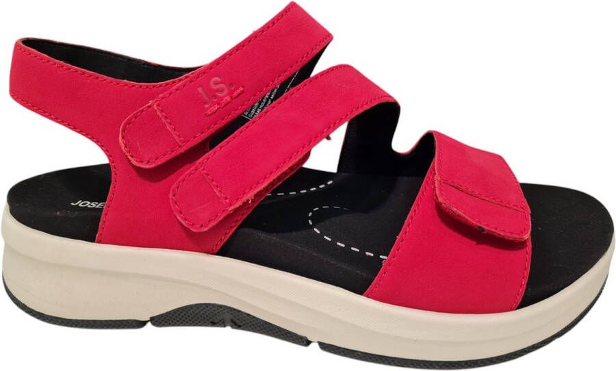 Josef Seibel ESTELLE 03 Sandalen met hakDames Sandalen Rood
