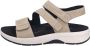 Josef Seibel Sandalen Estelle 03 comfort-schoen sandaal klittenbandschoen met voetbed - Thumbnail 1