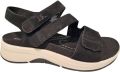 Josef Seibel ESTELLE~03~~~~~~~~~~~~~~~~~~~~ Sandalen met hak Dames Sandalen Zwart - Zwart