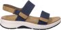 Josef Seibel Estelle 04 Sandale für Damen Blau - Thumbnail 1