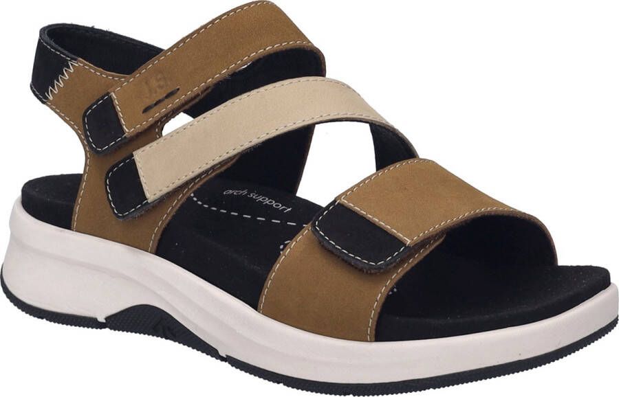 Josef Seibel Sandalen Estelle 06 comfortschoen sandaal klittenbandschoen met voetbed