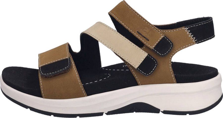 Josef Seibel Sandalen Estelle 06 comfortschoen sandaal klittenbandschoen met voetbed