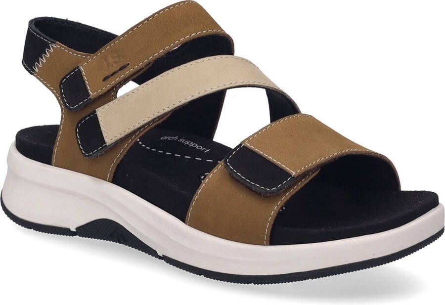 Josef Seibel Sandalen Estelle 06 comfortschoen sandaal klittenbandschoen met voetbed