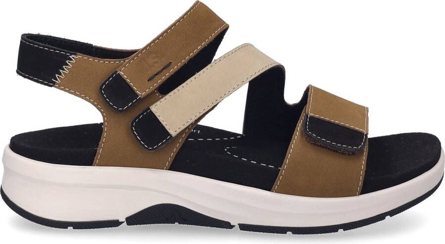 Josef Seibel Sandalen Estelle 06 comfortschoen sandaal klittenbandschoen met voetbed