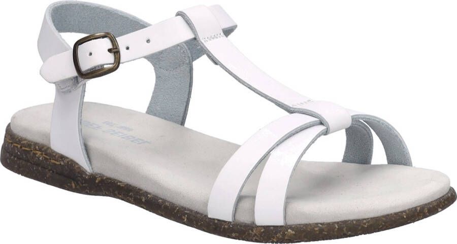 Josef Seibel Fabricia 01 Sandale für Damen Weiß