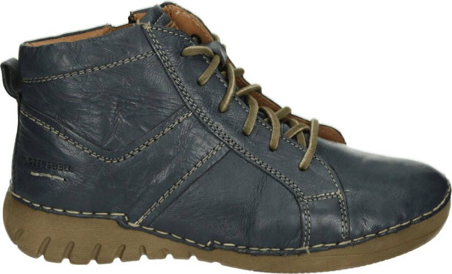 Josef Seibel FELICIA~01~~~~~~~~~~~~~~~~~~~~ Hoge sneakersVeterlaarzenDames veterschoenenDames sneakersHalf-hoge schoenen Blauw
