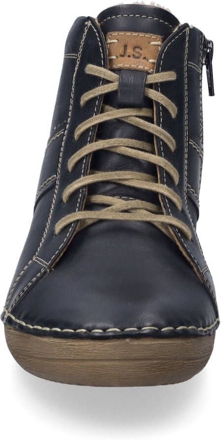 Josef Seibel Veterlaarsjes Felicia 01 Veterschoenen sneakers vrijetijdsschoen met modieuze siernaad