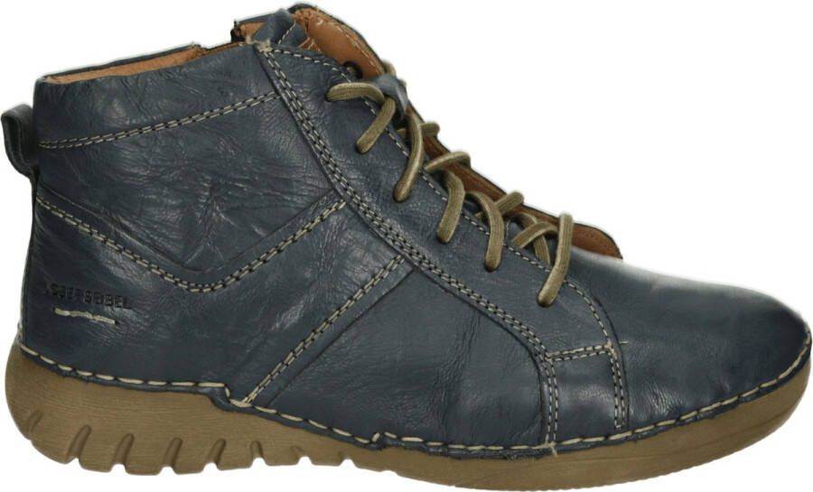 Josef Seibel FELICIA 01 Volwassenen VeterlaarzenHoge sneakersDames veterschoenenHalf-hoge schoenen Blauw