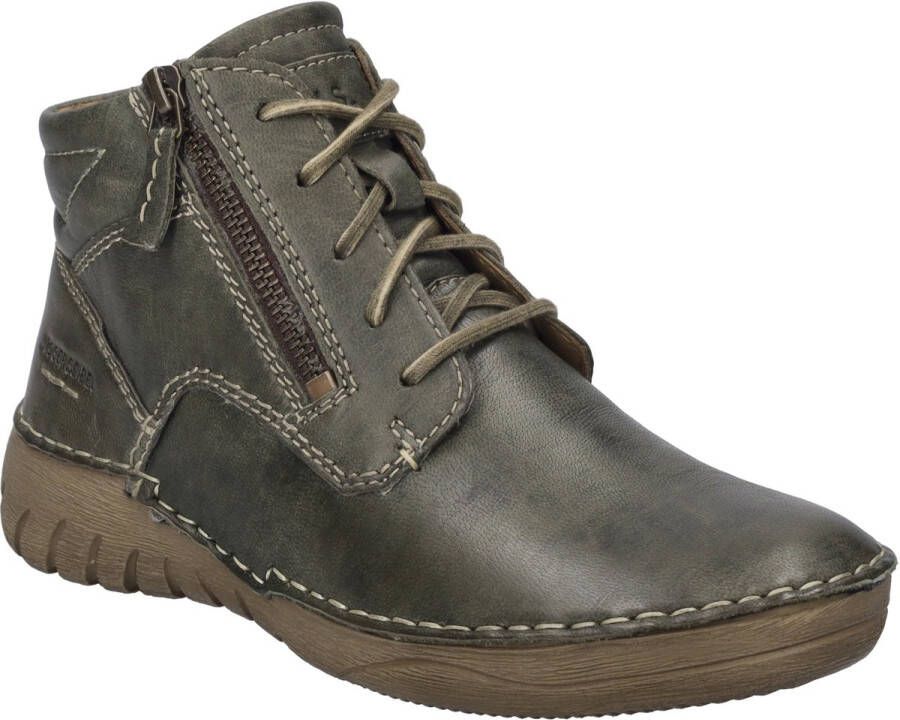 Josef Seibel Veterlaarsjes Felicia 01 Winterlaarzen veterschoenen laarzen met rits