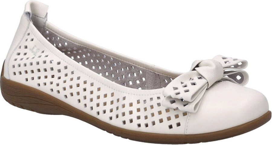 Josef Seibel Fenja 24 Ballerina für Damen Weiß
