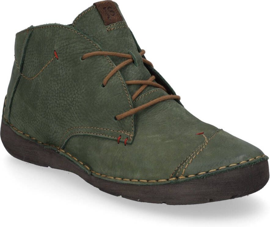 Josef Seibel FERGEY~18~~~~~~~~~~~~~~~~~~~~~ Hoge sneakersVeterlaarzenDames veterschoenenDames sneakersHalf-hoge schoenen Groen