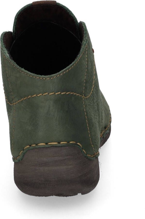 Josef Seibel FERGEY~18~~~~~~~~~~~~~~~~~~~~~ Hoge sneakersVeterlaarzenDames veterschoenenDames sneakersHalf-hoge schoenen Groen