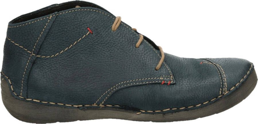 Josef Seibel FERGEY~18~~~~~~~~~~~~~~~~~~~~~ Hoge sneakersVeterlaarzenDames veterschoenenDames sneakersHalf-hoge schoenen Blauw
