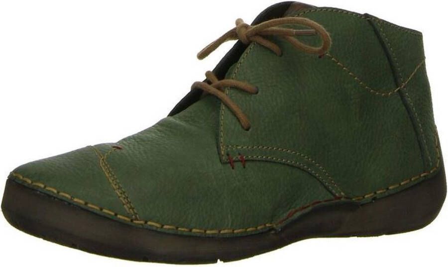 Josef Seibel FERGEY 18 Volwassenen VeterlaarzenHoge sneakersDames veterschoenenHalf-hoge schoenen Groen