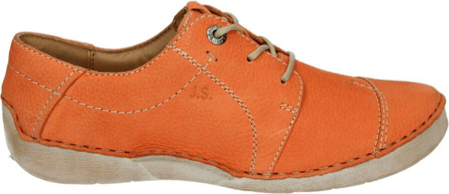 Josef Seibel FERGEY~20~~~~~~~~~~~~~~~~~~~~~ Dames veterschoenen Oranje