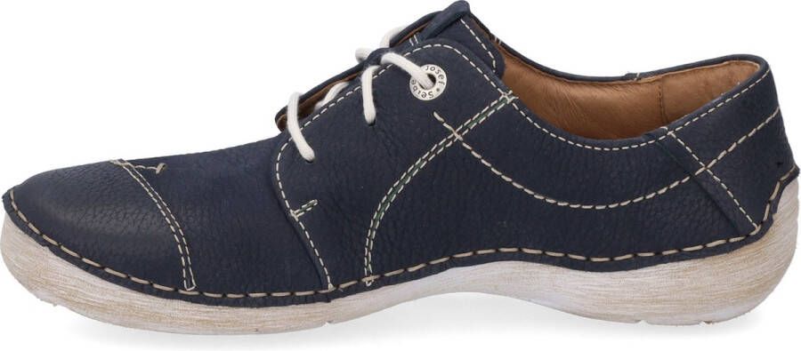 Josef Seibel Veterschoenen Fergey 20 vrijetijdsschoen lage schoen veterschoen met leren voering