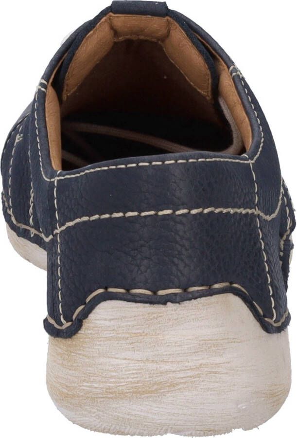 Josef Seibel Veterschoenen Fergey 20 vrijetijdsschoen lage schoen veterschoen met leren voering