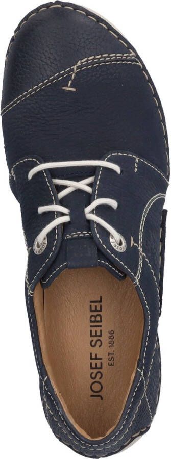 Josef Seibel Veterschoenen Fergey 20 vrijetijdsschoen lage schoen veterschoen met leren voering