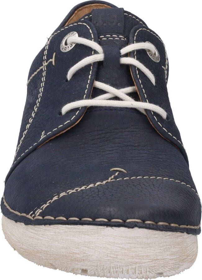 Josef Seibel Veterschoenen Fergey 20 vrijetijdsschoen lage schoen veterschoen met leren voering