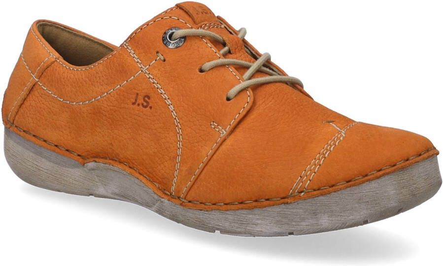 Josef Seibel FERGEY~20~~~~~~~~~~~~~~~~~~~~~ Dames veterschoenen Oranje