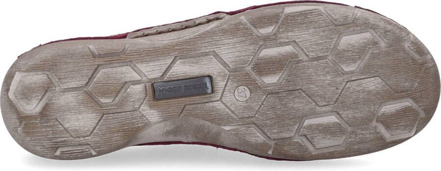 Josef Seibel Veterschoenen Fergey 20 vrijetijdsschoen lage schoen veterschoen met leren voering