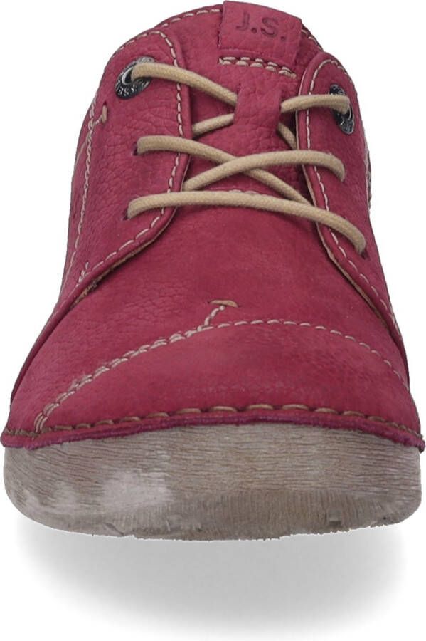 Josef Seibel Veterschoenen Fergey 20 vrijetijdsschoen lage schoen veterschoen met leren voering