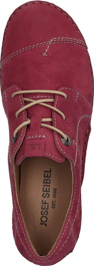 Josef Seibel Veterschoenen Fergey 20 vrijetijdsschoen lage schoen veterschoen met leren voering