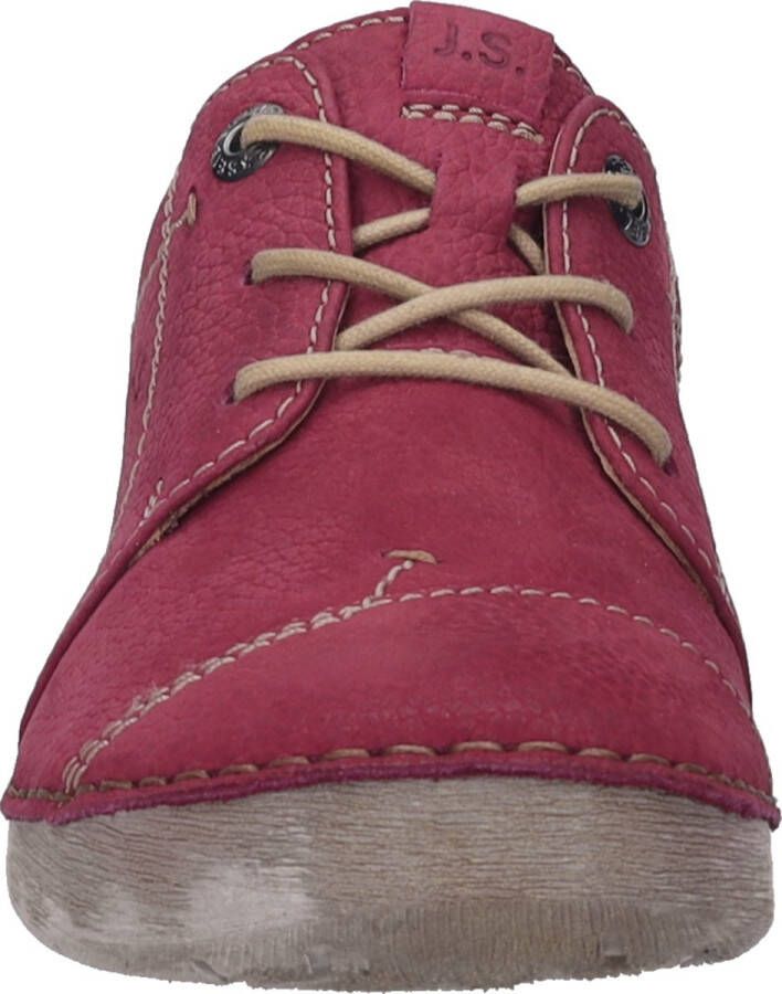 Josef Seibel Veterschoenen Fergey 20 vrijetijdsschoen lage schoen veterschoen met leren voering