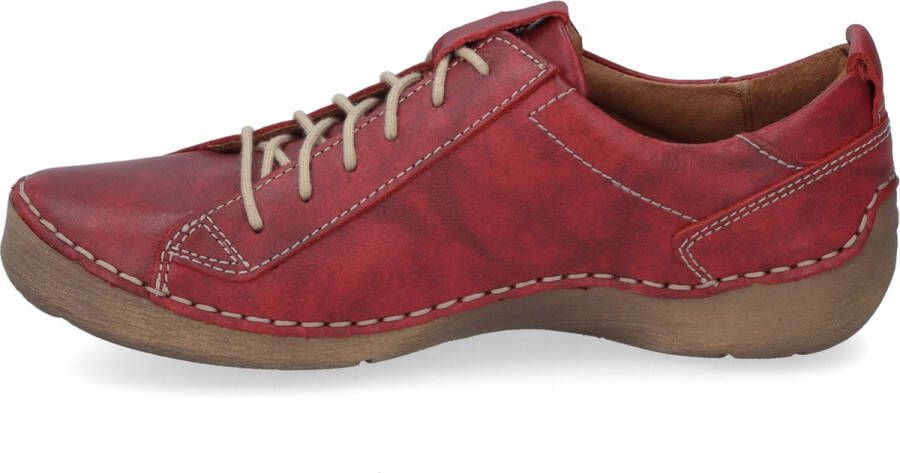 Josef Seibel Fergey 56 Halbschuh für Damen Rot
