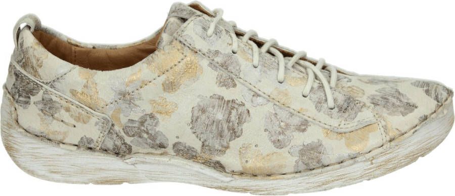 Josef Seibel FERGEY~56~~~~~~~~~~~~~~~~~~~~~ Dames veterschoenen Wit beige
